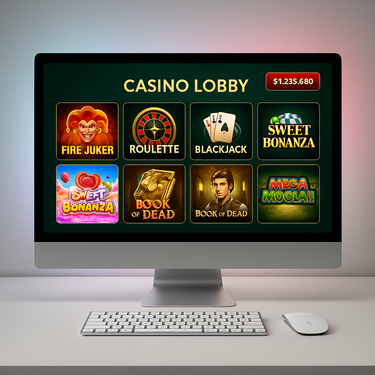 ReveryPlay Casino - Desktop Interface Design - Netherlands Online Gaming